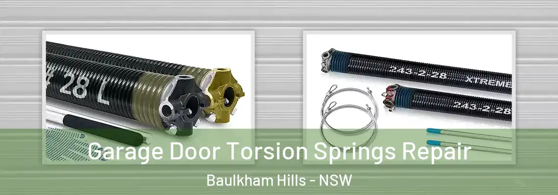  Garage Door Torsion Springs Repair Baulkham Hills - NSW