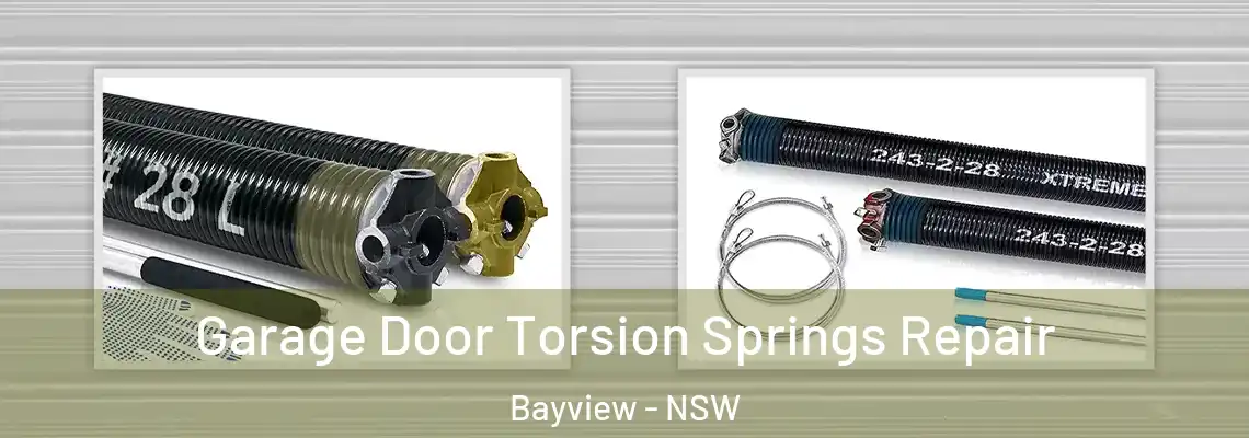 Garage Door Torsion Springs Repair Bayview - NSW