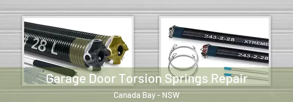 Garage Door Torsion Springs Repair Canada Bay - NSW
