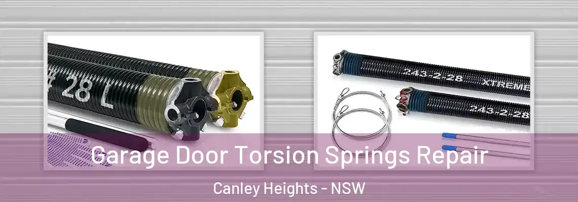 Garage Door Torsion Springs Repair Canley Heights - NSW