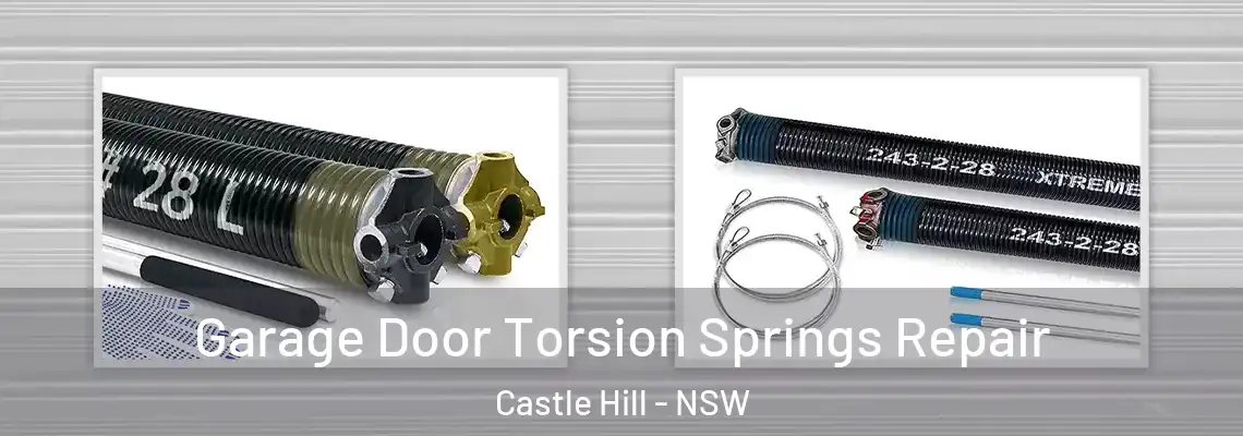 Garage Door Torsion Springs Repair Castle Hill - NSW