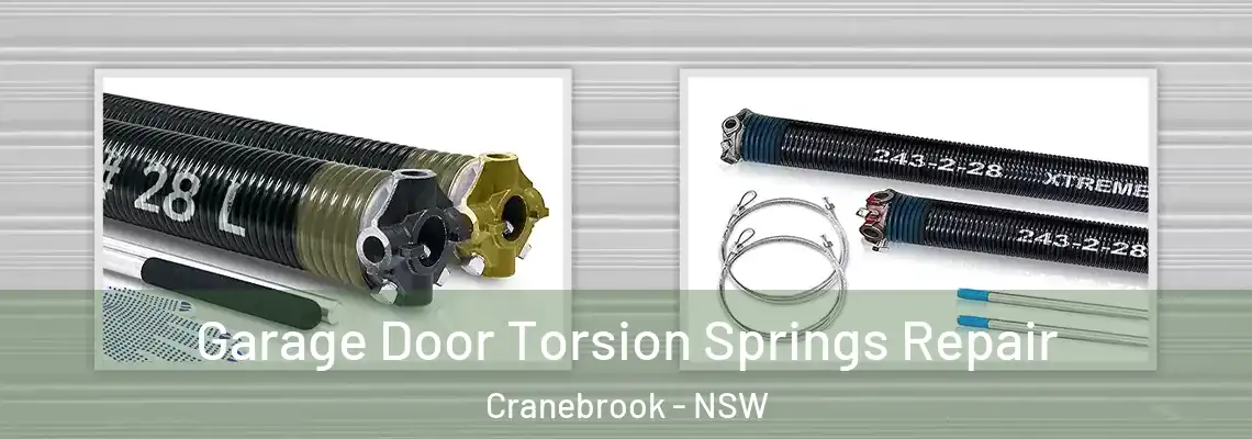  Garage Door Torsion Springs Repair Cranebrook - NSW
