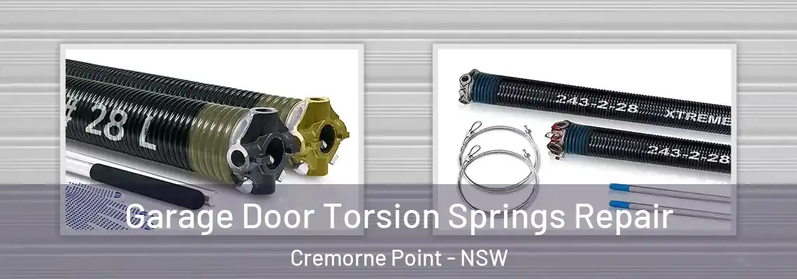 Garage Door Torsion Springs Repair Cremorne Point - NSW