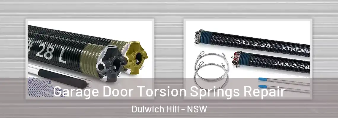 Garage Door Torsion Springs Repair Dulwich Hill - NSW