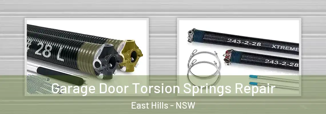 Garage Door Torsion Springs Repair East Hills - NSW