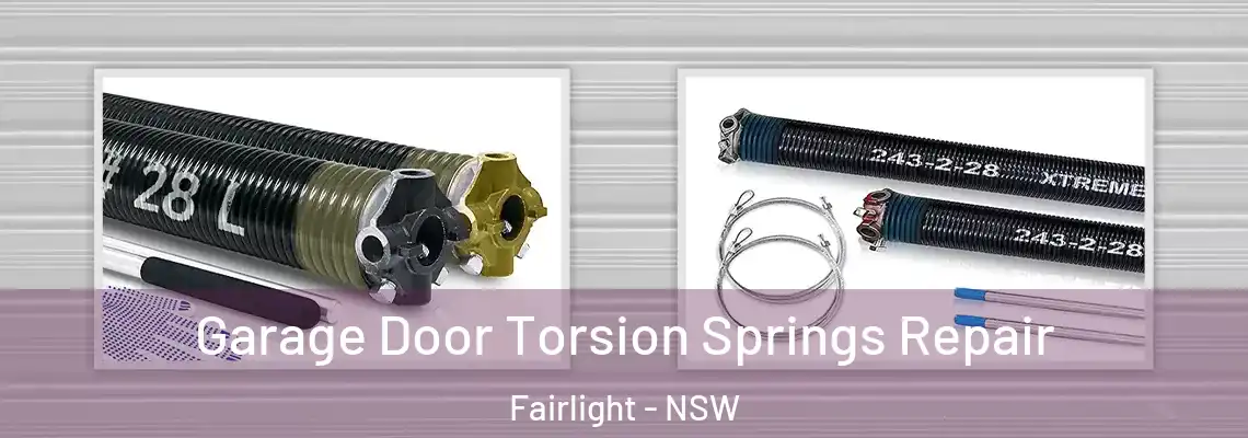 Garage Door Torsion Springs Repair Fairlight - NSW