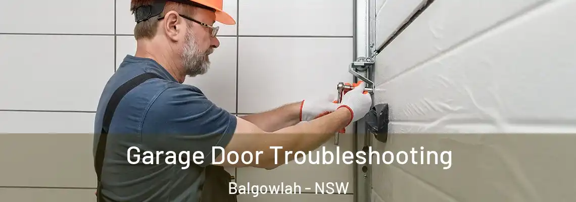 Garage Door Troubleshooting Balgowlah - NSW