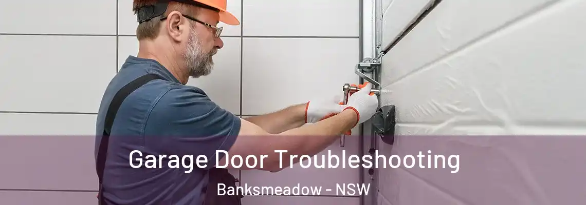 Garage Door Troubleshooting Banksmeadow - NSW