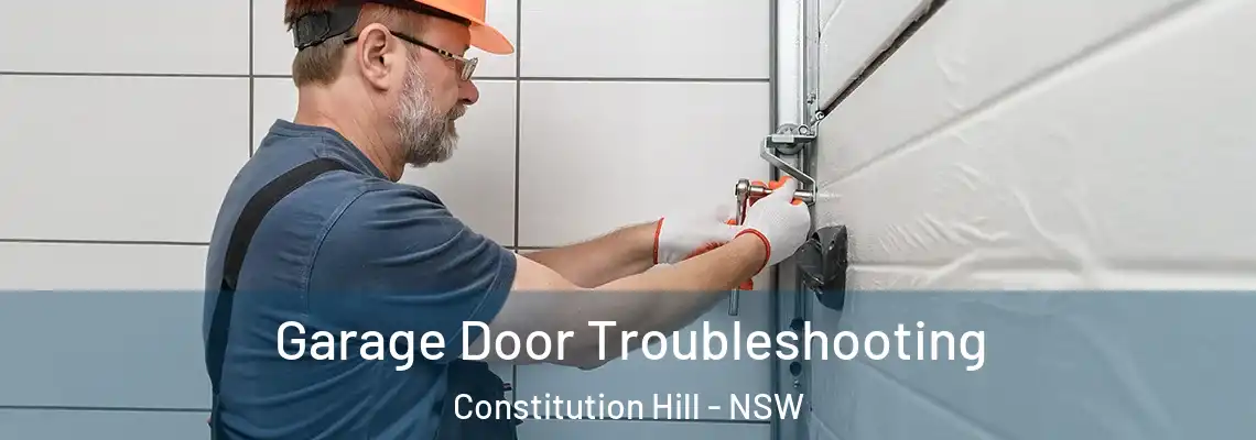 Garage Door Troubleshooting Constitution Hill - NSW