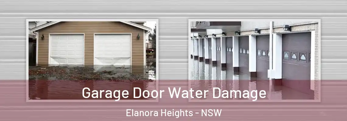 Garage Door Water Damage Elanora Heights - NSW