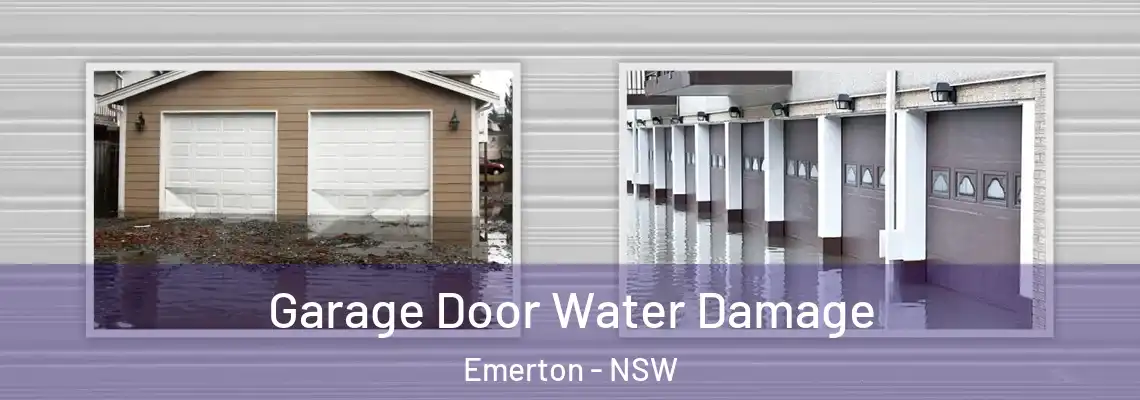 Garage Door Water Damage Emerton - NSW
