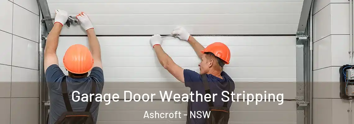 Garage Door Weather Stripping Ashcroft - NSW