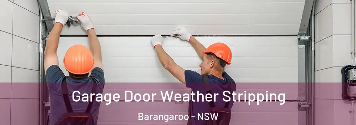 Garage Door Weather Stripping Barangaroo - NSW