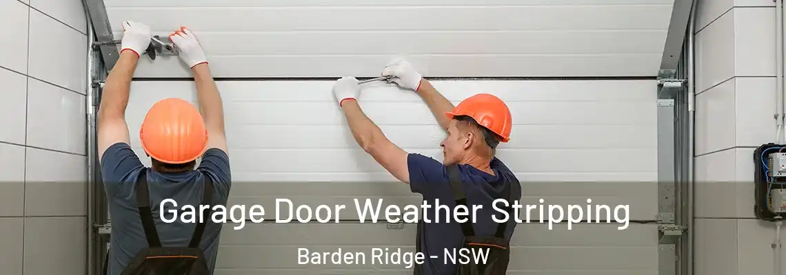 Garage Door Weather Stripping Barden Ridge - NSW