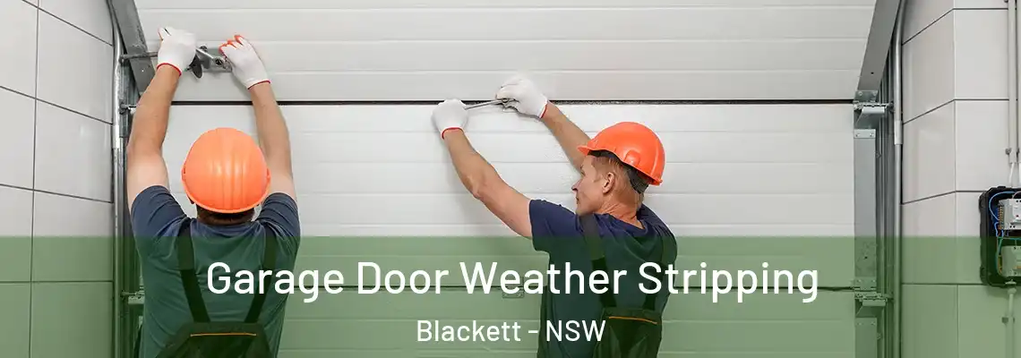 Garage Door Weather Stripping Blackett - NSW