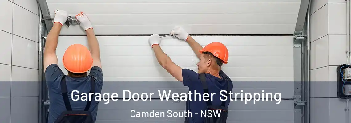 Garage Door Weather Stripping Camden South - NSW