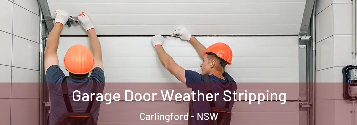 Garage Door Weather Stripping Carlingford - NSW