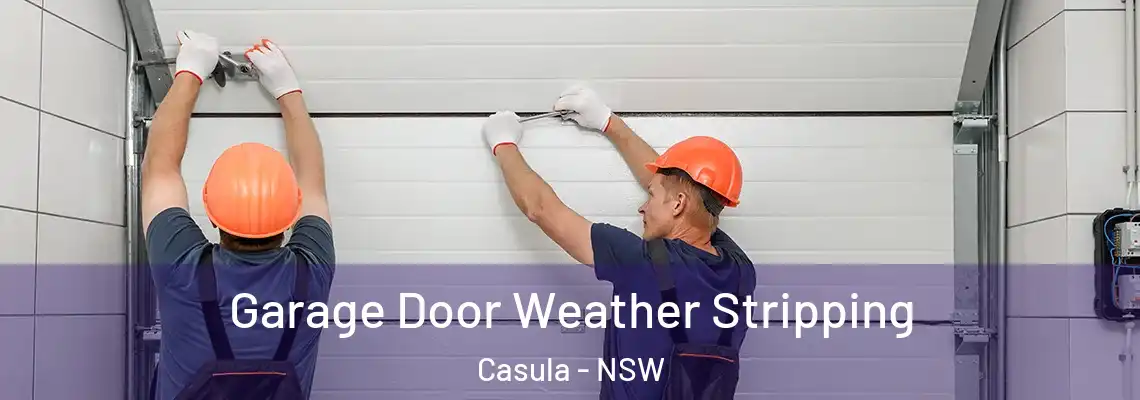 Garage Door Weather Stripping Casula - NSW