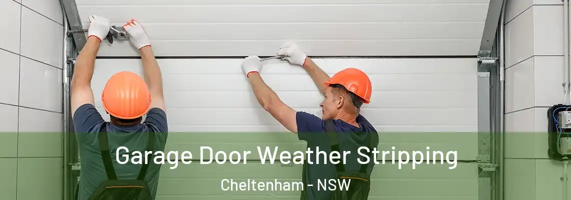 Garage Door Weather Stripping Cheltenham - NSW