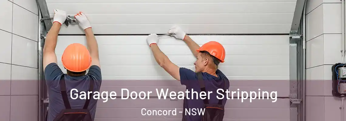 Garage Door Weather Stripping Concord - NSW