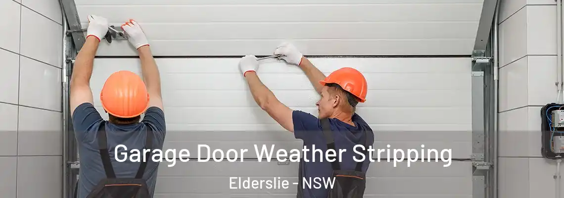 Garage Door Weather Stripping Elderslie - NSW