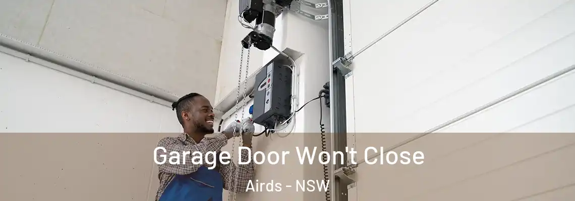 Garage Door Won't Close Airds - NSW