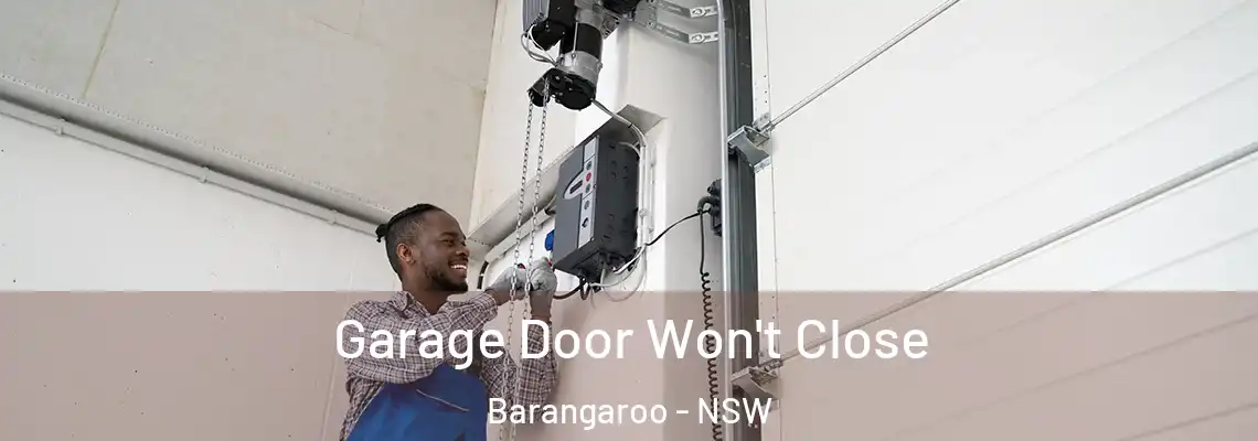 Garage Door Won't Close Barangaroo - NSW