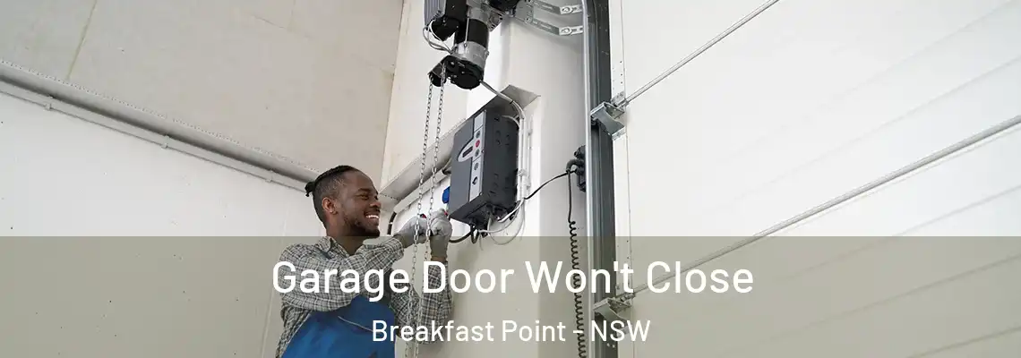 Garage Door Won't Close Breakfast Point - NSW