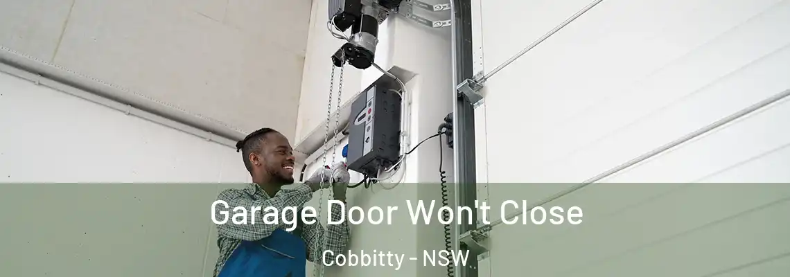 Garage Door Won't Close Cobbitty - NSW