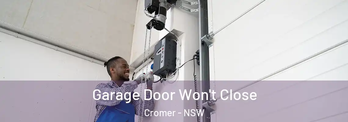 Garage Door Won't Close Cromer - NSW