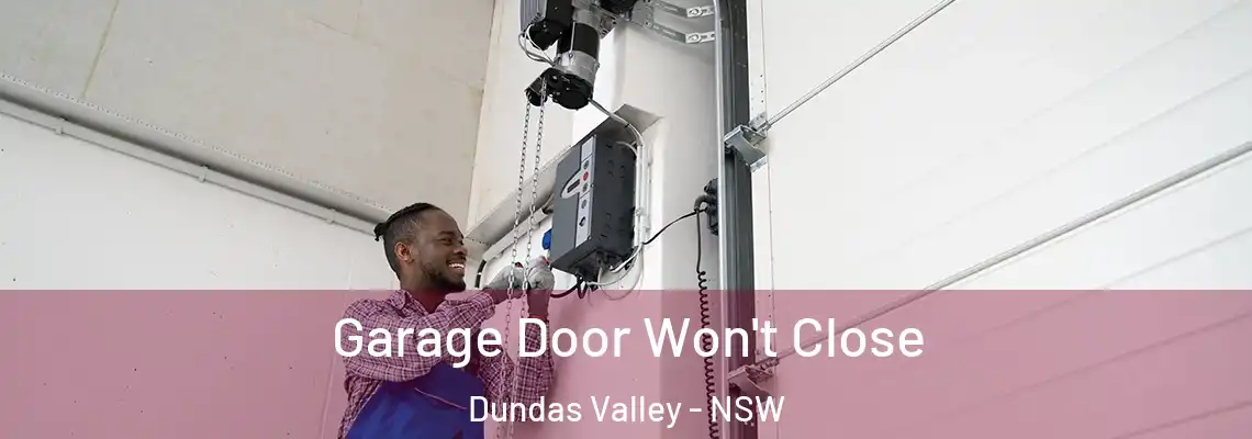 Garage Door Won't Close Dundas Valley - NSW