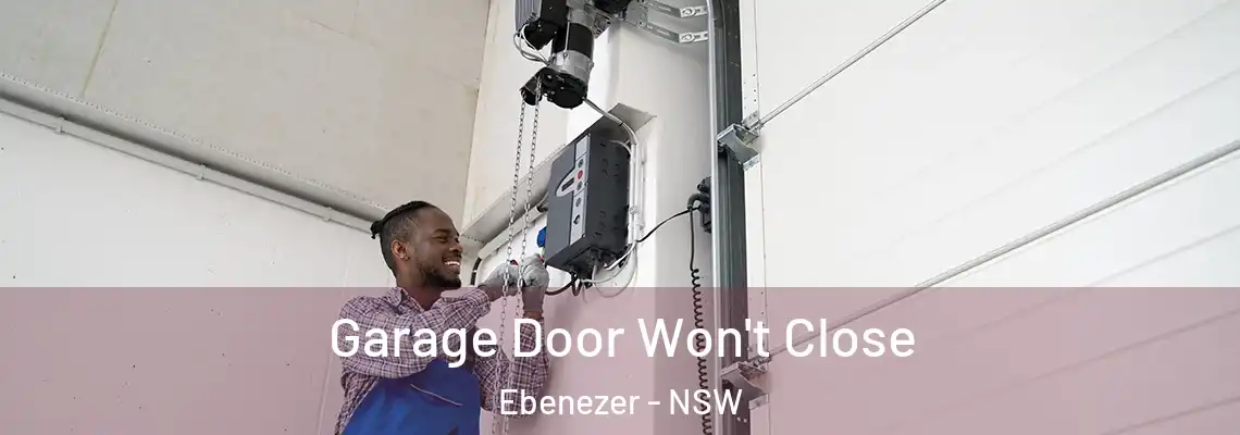 Garage Door Won't Close Ebenezer - NSW
