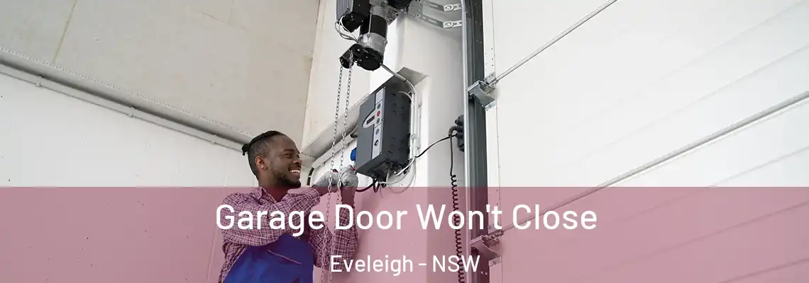 Garage Door Won't Close Eveleigh - NSW