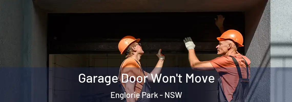 Garage Door Won't Move Englorie Park - NSW