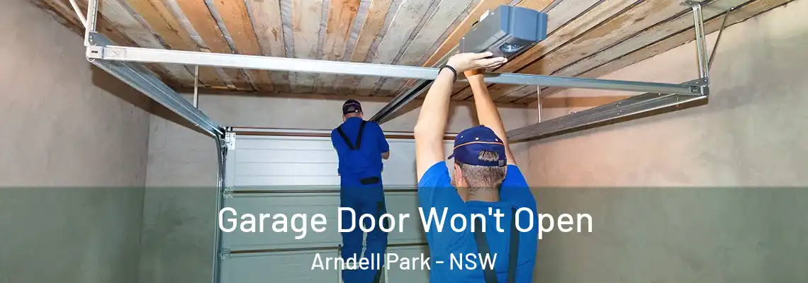 Garage Door Won't Open Arndell Park - NSW