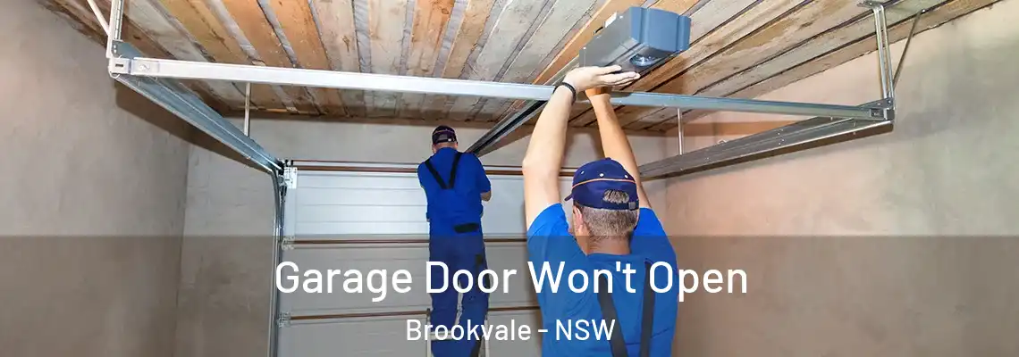 Garage Door Won't Open Brookvale - NSW