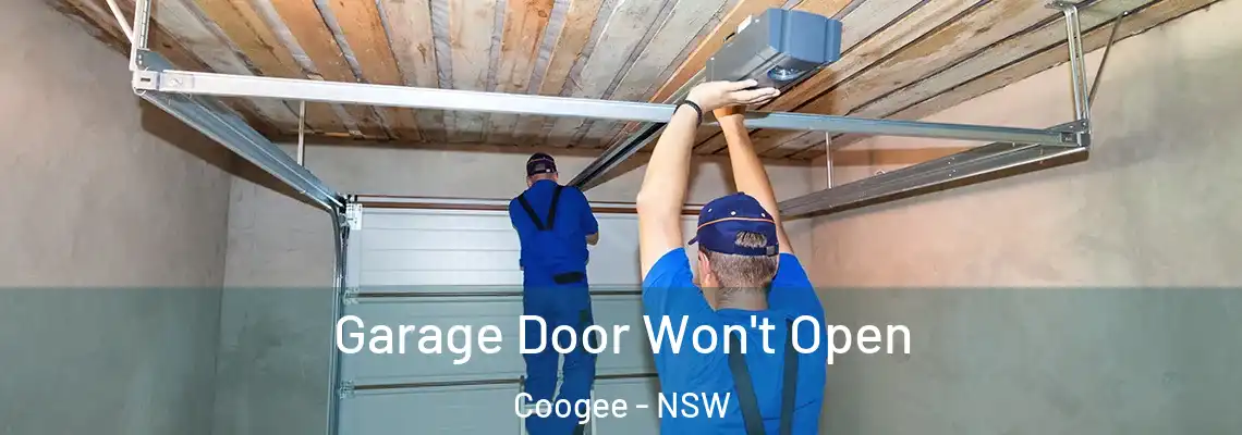 Garage Door Won't Open Coogee - NSW