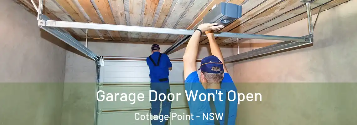 Garage Door Won't Open Cottage Point - NSW
