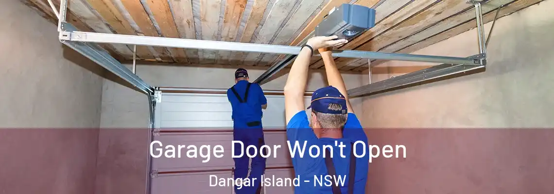 Garage Door Won't Open Dangar Island - NSW