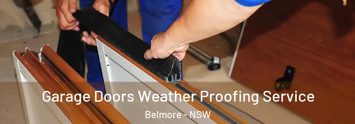 Garage Doors Weather Proofing Service Belmore - NSW