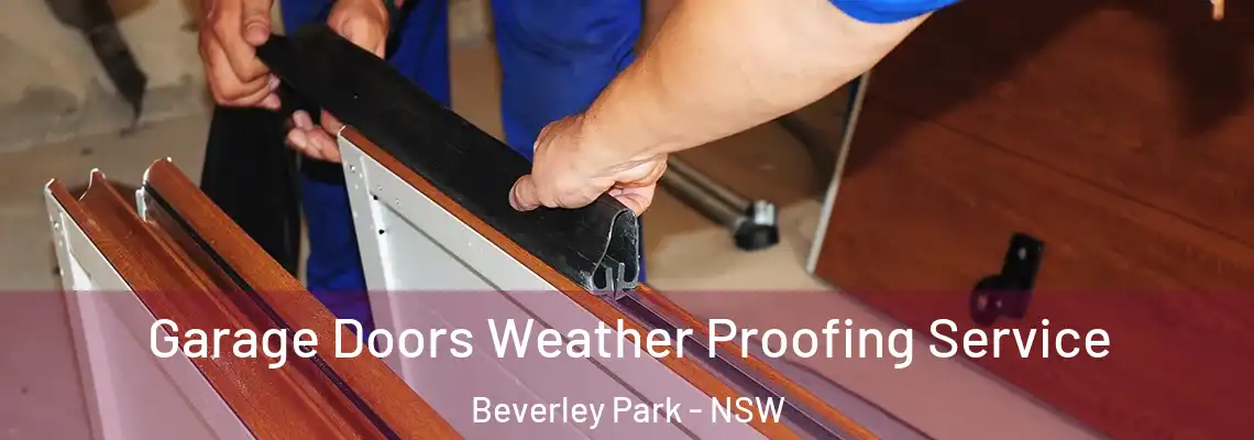 Garage Doors Weather Proofing Service Beverley Park - NSW