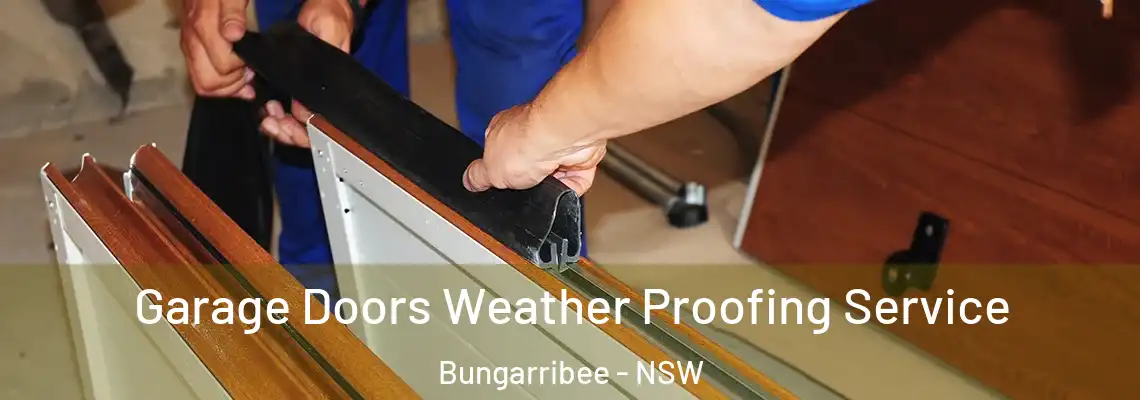  Garage Doors Weather Proofing Service Bungarribee - NSW