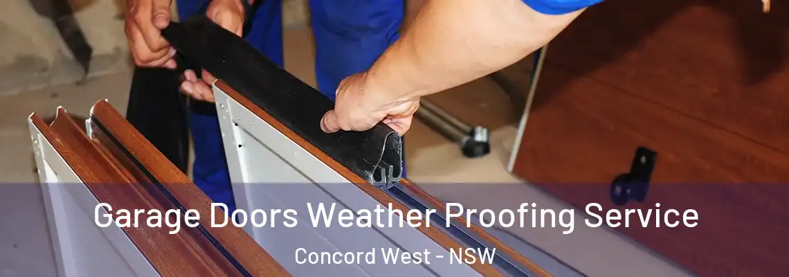 Garage Doors Weather Proofing Service Concord West - NSW