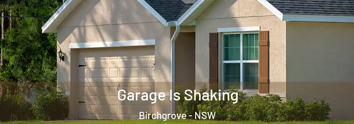 Garage Is Shaking Birchgrove - NSW