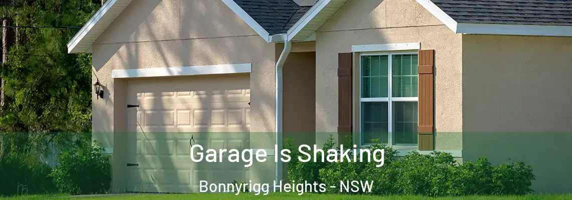 Garage Is Shaking Bonnyrigg Heights - NSW
