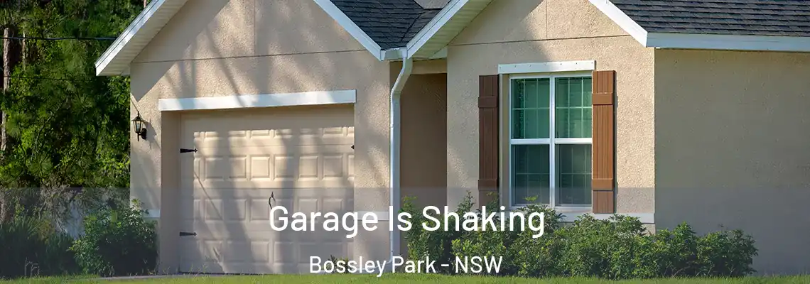 Garage Is Shaking Bossley Park - NSW