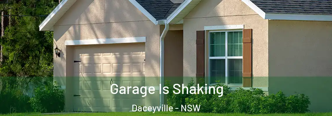 Garage Is Shaking Daceyville - NSW