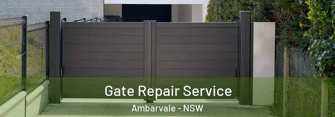 Gate Repair Service Ambarvale - NSW