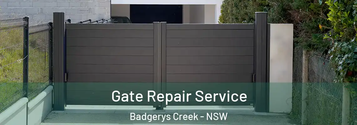 Gate Repair Service Badgerys Creek - NSW