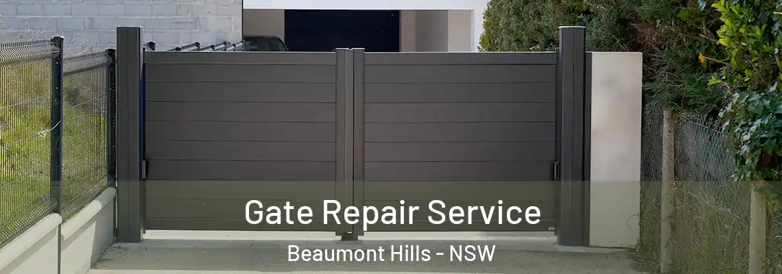 Gate Repair Service Beaumont Hills - NSW